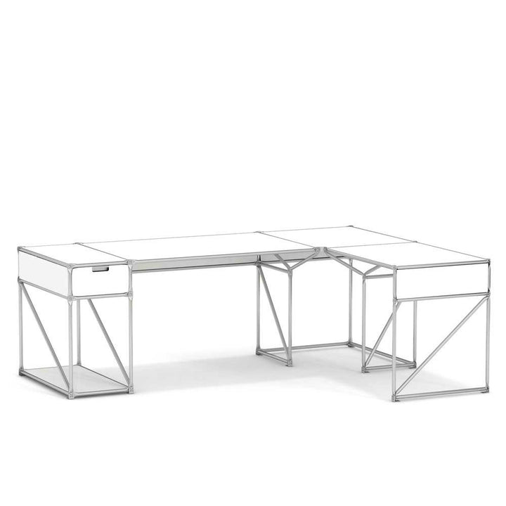 90° Winkelschreibtisch 47556 von System 180