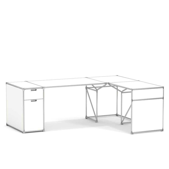 90° Winkelschreibtisch 47635 von System 180