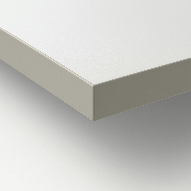 Lichtgraue Tischplatte 1600 x 800 mm für Eiermann Tischgestell