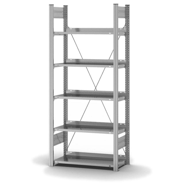 Aktenregal, Grundregal zur einseitigen Nutzung