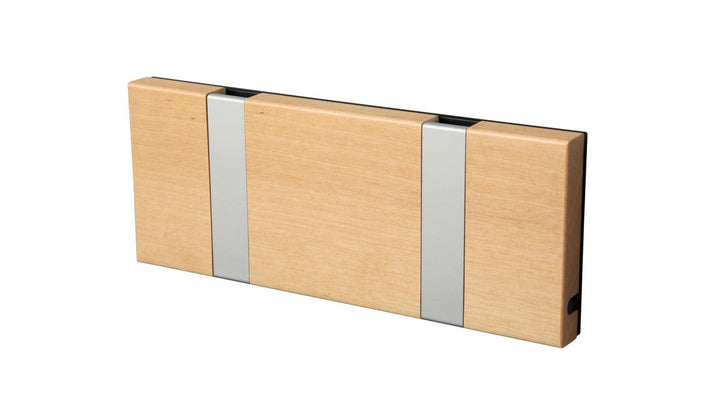 Wandgarderobe Knax mit zwei Haken waagerecht von Loca