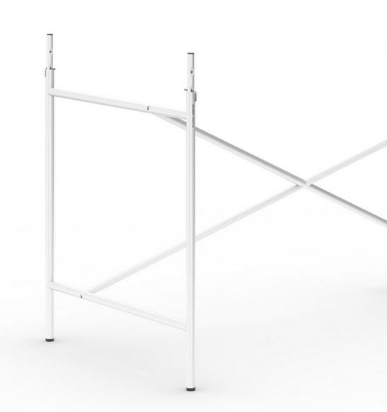 Das originale Egon Eiermann 1 Tischgestell von Richard Lampert (Kreuzposition: Mittig)