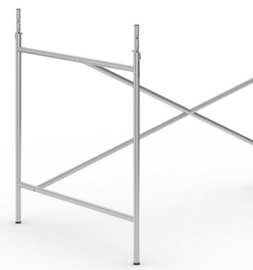 Das originale Egon Eiermann 1 Tischgestell von Richard Lampert (Kreuzposition: Exzentrisch)