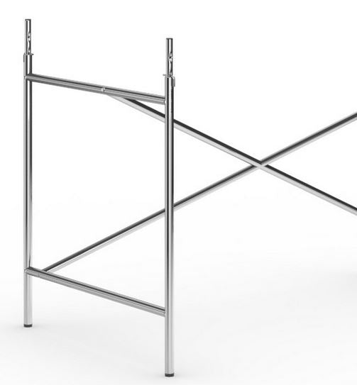 Das originale Egon Eiermann 1 Tischgestell von Richard Lampert (Kreuzposition: Exzentrisch)