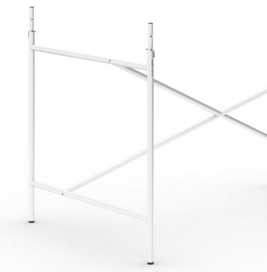 Das originale Egon Eiermann 1 Tischgestell von Richard Lampert (Kreuzposition: Mittig)