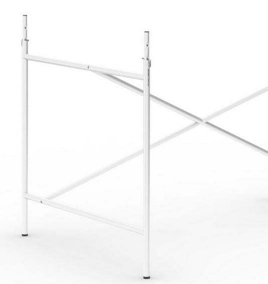 Das originale Egon Eiermann 1 Tischgestell von Richard Lampert (Kreuzposition: Exzentrisch)