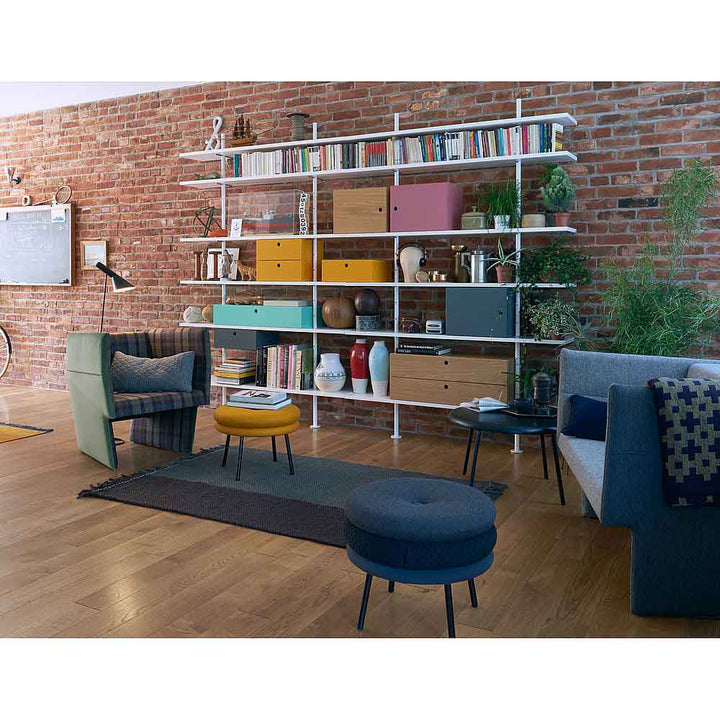 Deckenverspannung für Regal Egon Eiermann von Richard Lampert