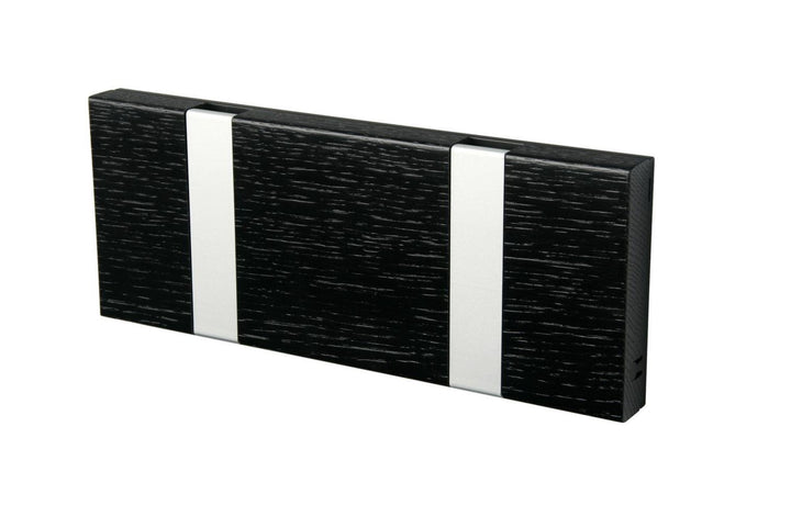 Wandgarderobe Knax mit zwei Haken waagerecht von Loca