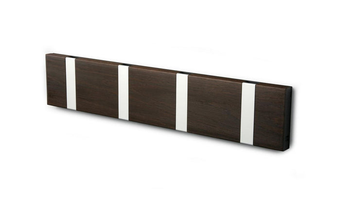 Wandgarderobe Knax mit vier Haken waagerecht von Loca