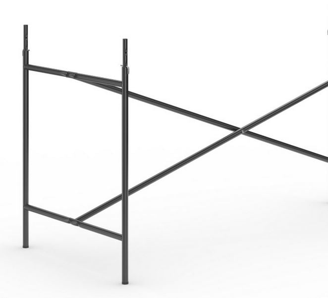 Eiermann 2 Tischgestell von Richard Lampert (Kreuzposition: Mittig)
