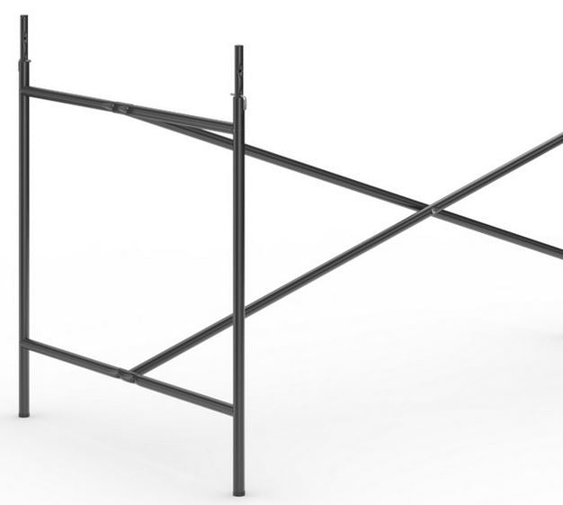 Eiermann 2 Tischgestell von Richard Lampert (Kreuzposition: Mittig)