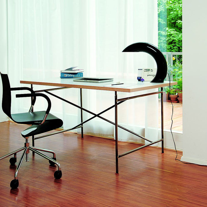 Eiermann 1 Tisch inkl. Melamintischplatte 160x80 cm (Kreuzposition: Mittig)