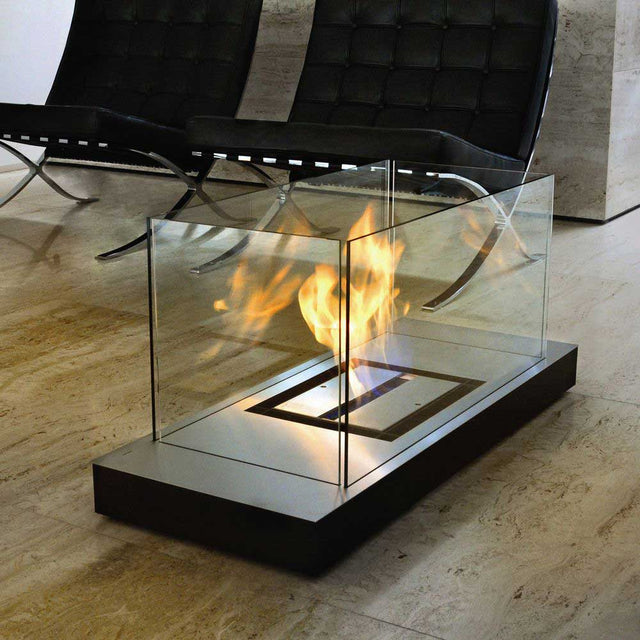 Ethanol Uni Flame Kamin für den Boden von Radius Absolut