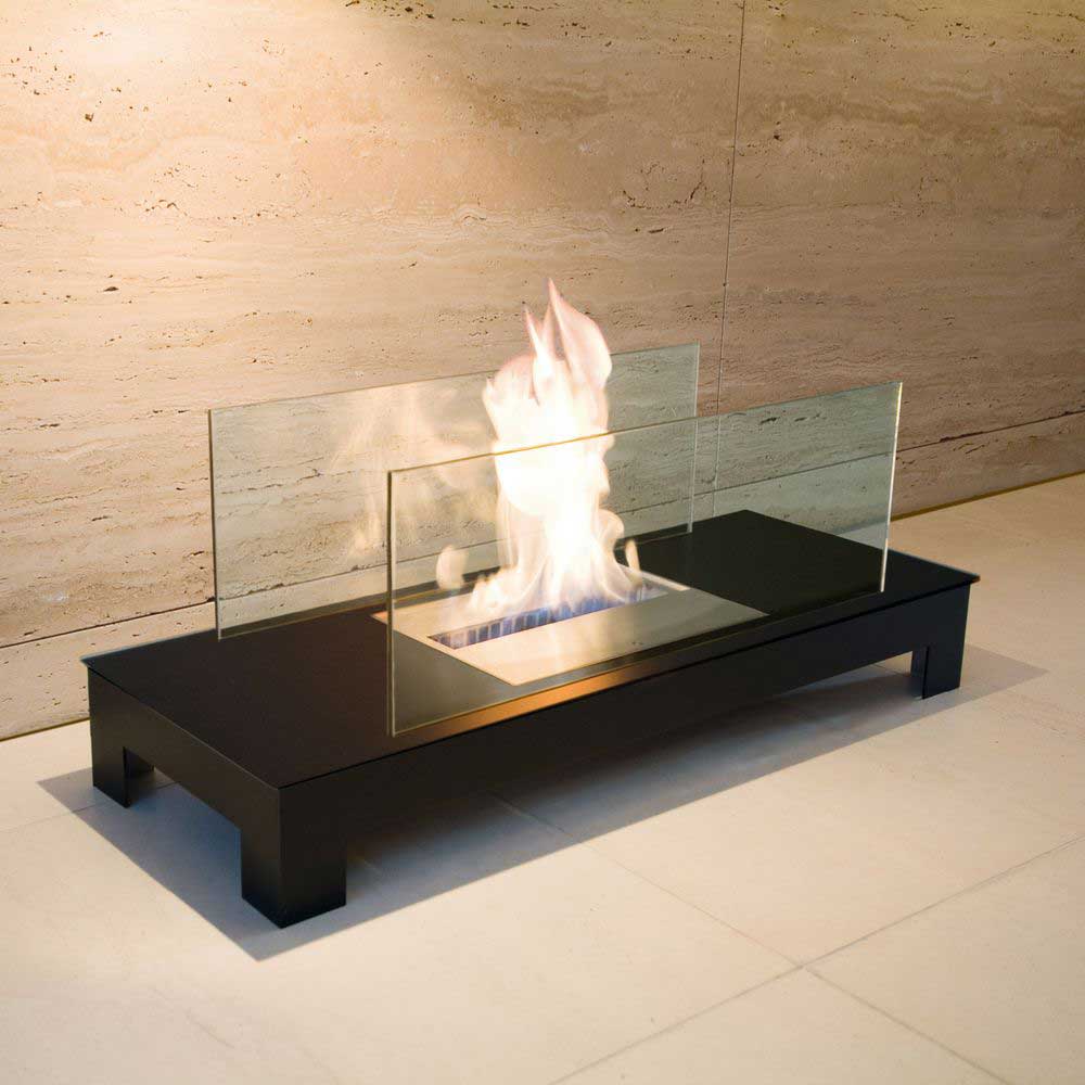 Floor Flame Kamin für den Boden von Radius Absolut