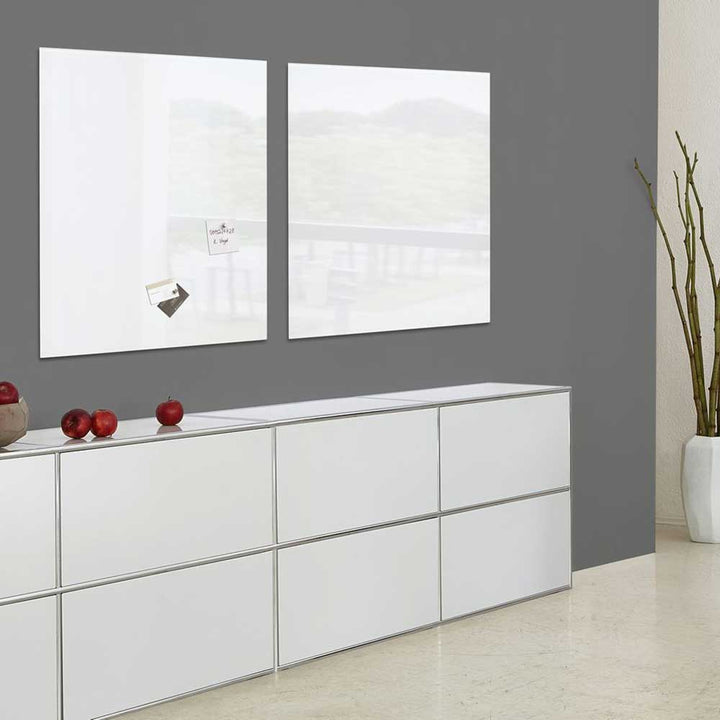 Glas Magnetboard 100 x 100 cm von Sigel