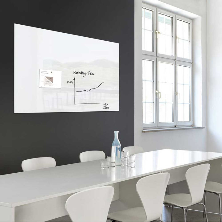 Glas Magnetboard 120 x 90 cm von Sigel