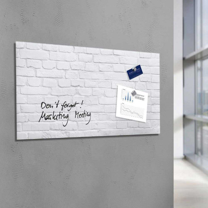 Glas Magnetboard 130 x 55 cm von Sigel