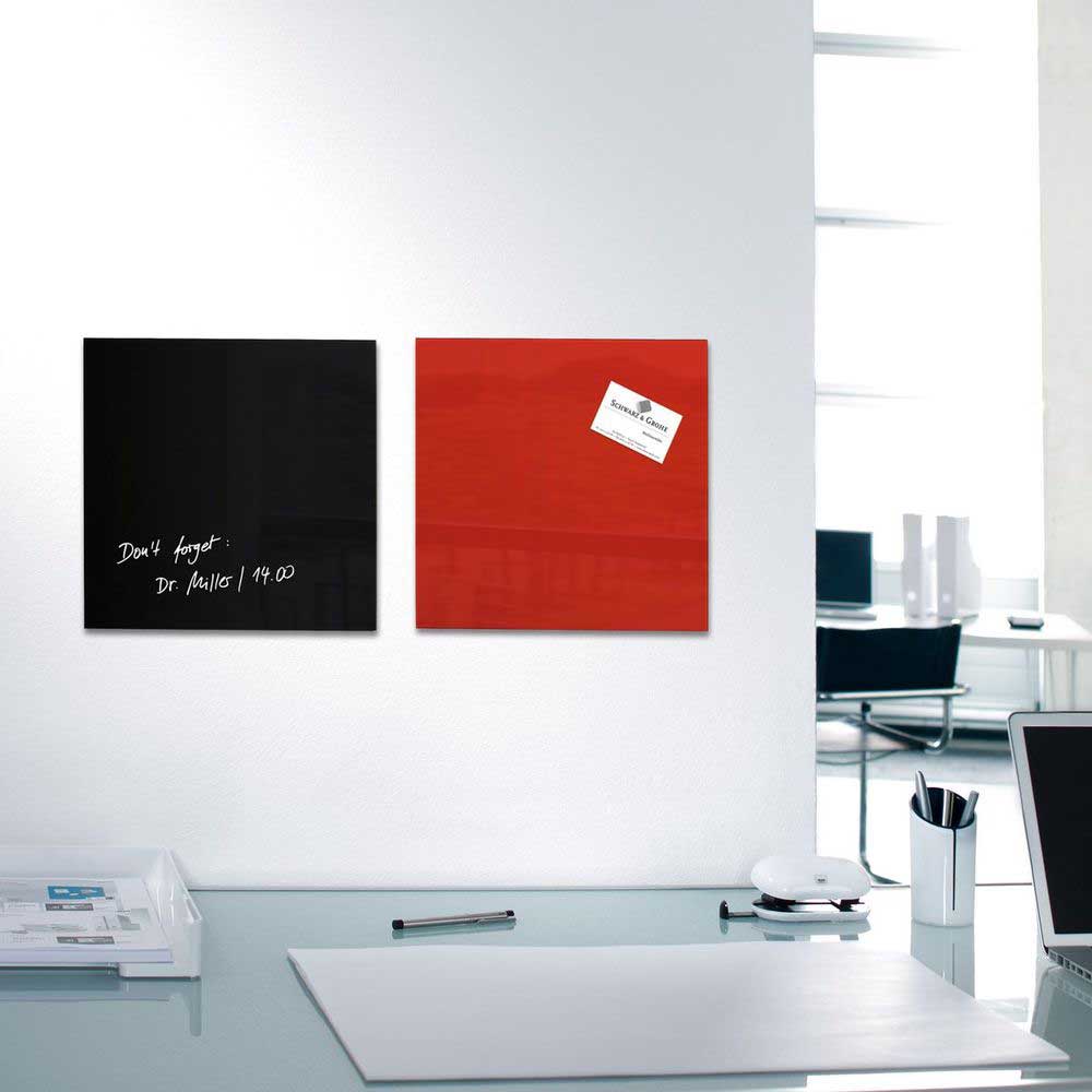 Glas Magnetboard 30 x 30 cm von Sigel