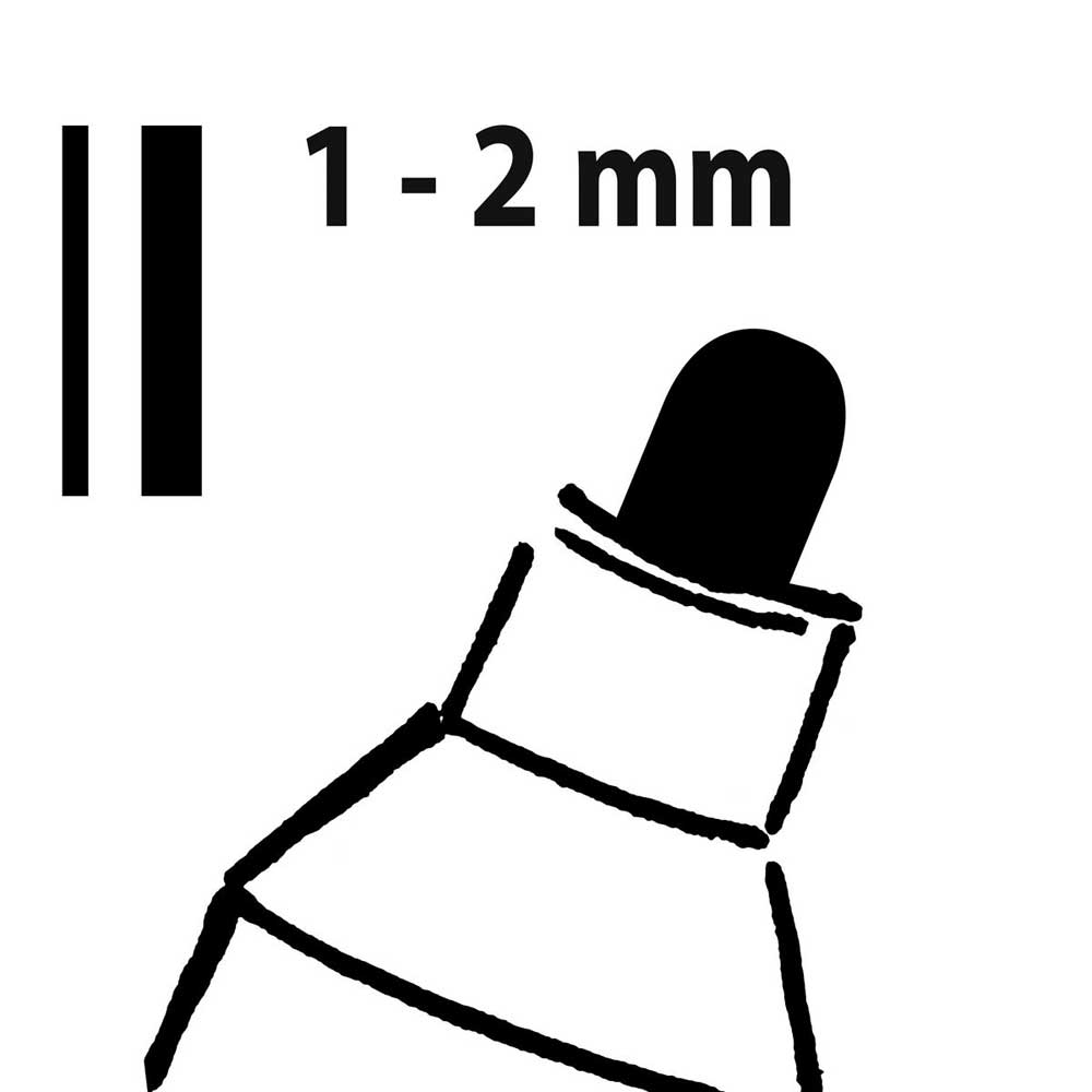 Glasboard-Marker 20 5er Set von Sigel