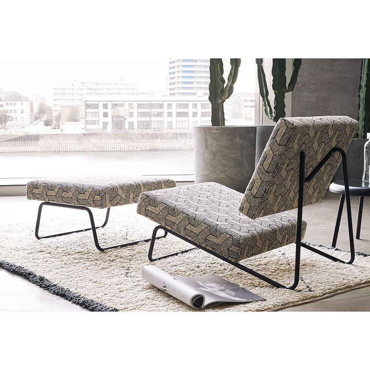Hirche Lounge Chair Hocker von Richard Lampert