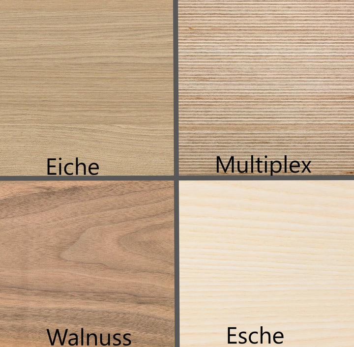 Linoleum Tischlerplatte 1600 x 800 mm für Eiermann Tischgestell