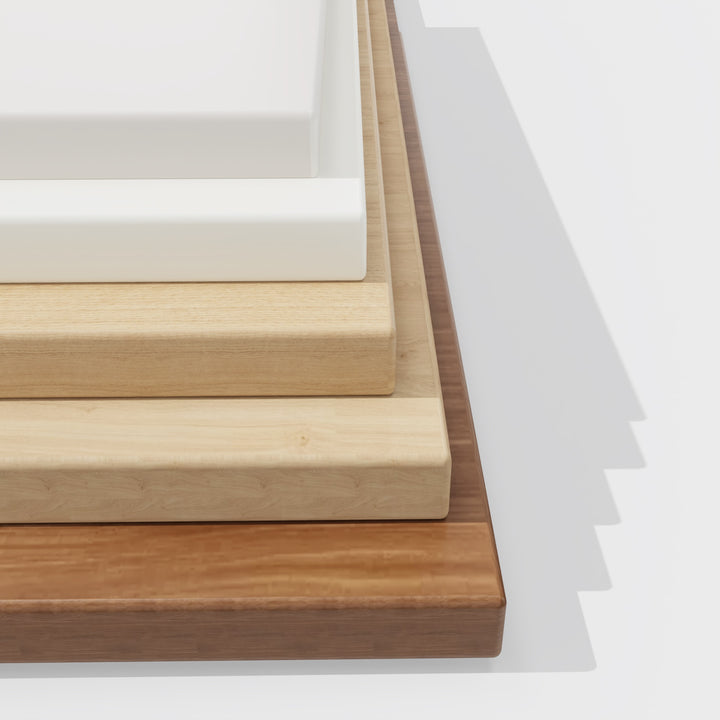 melaminharzbeschichtete MFC Tischplatte, mit 2 mm ABS Kante