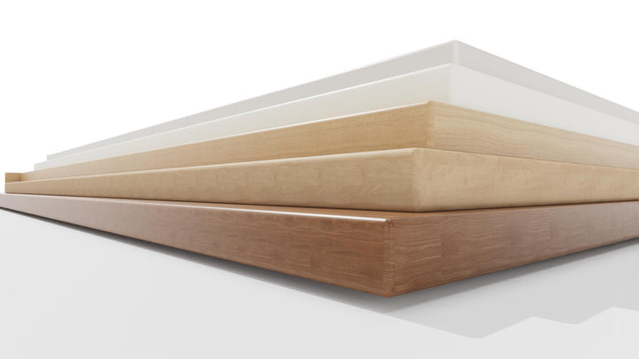 melaminharzbeschichtete MFC Tischplatte, mit 2 mm ABS Kante