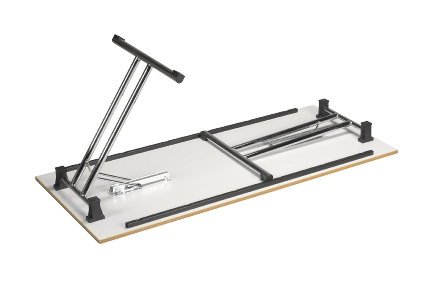 Klapptisch, rechteckig, mit Einrastfunktion/Verstellsperre