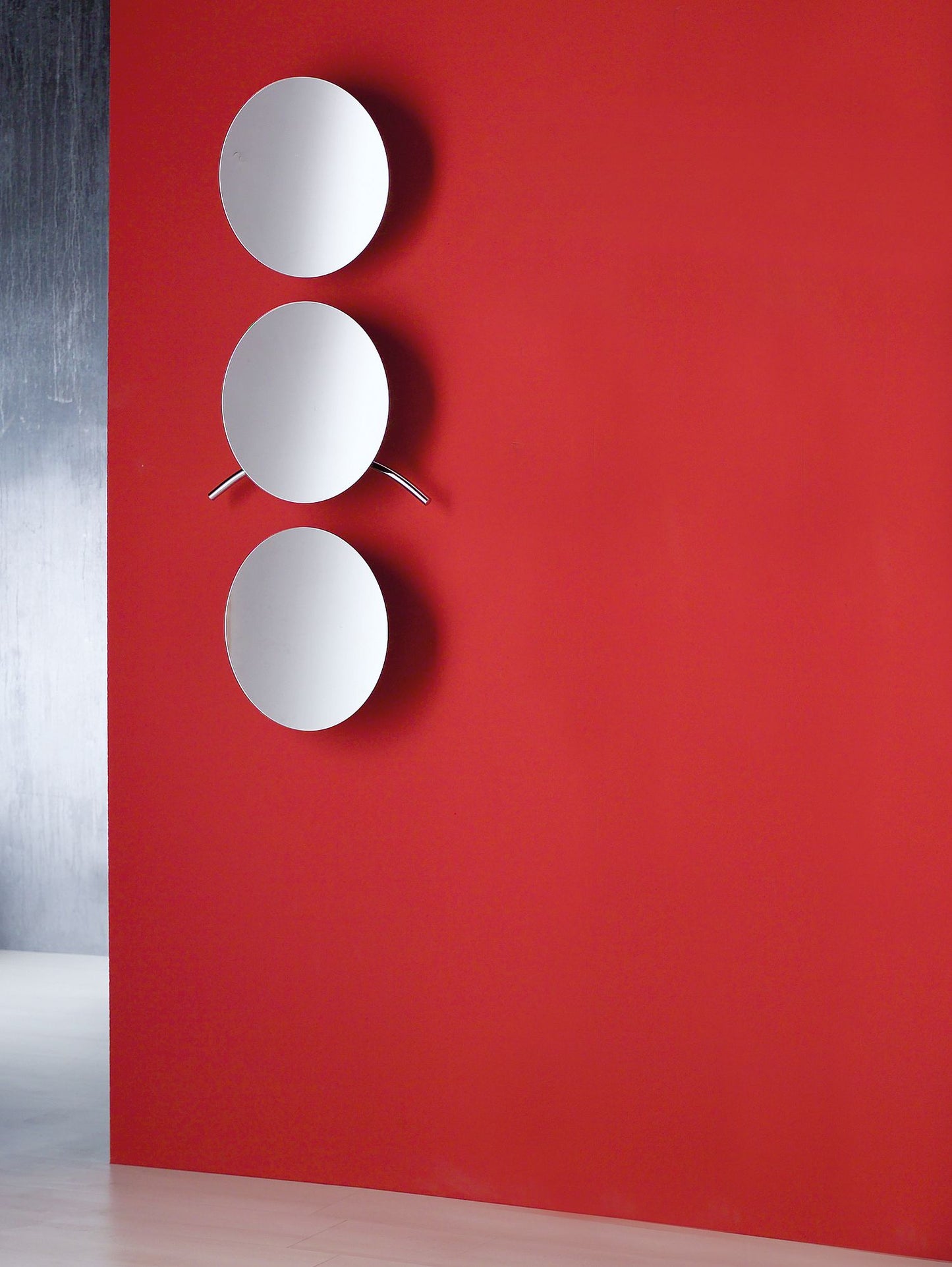 Kleingarderobe mit verstellbarem Wandspiegel SKYLAP von D-TEC