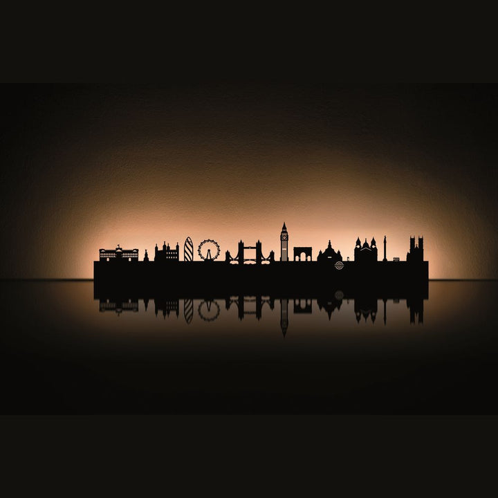 Lichtsilhouette  "Städte" von Radius Absolut