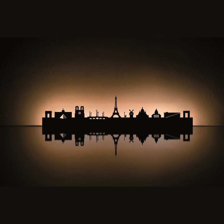 Lichtsilhouette  "Städte" von Radius Absolut