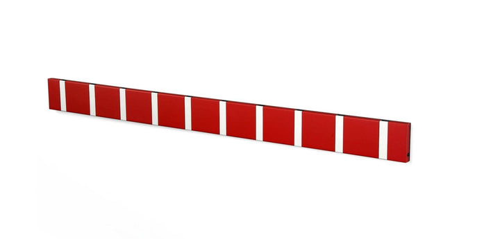 Wandgarderobe Knax mit 10 Haken