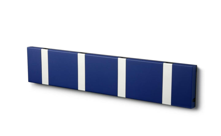 Wandgarderobe Knax mit vier Haken waagerecht von Loca