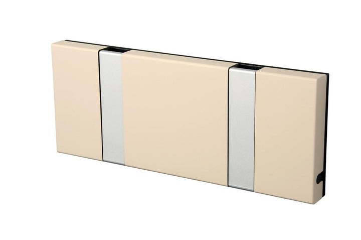 Wandgarderobe Knax mit zwei Haken waagerecht von Loca