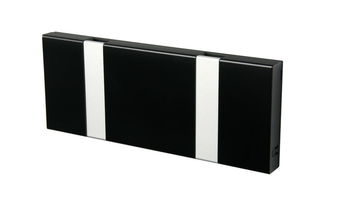 Wandgarderobe Knax mit zwei Haken waagerecht von Loca