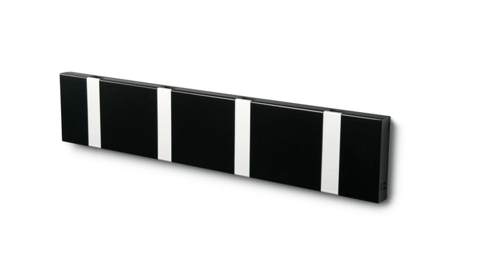 Wandgarderobe Knax mit vier Haken waagerecht von Loca