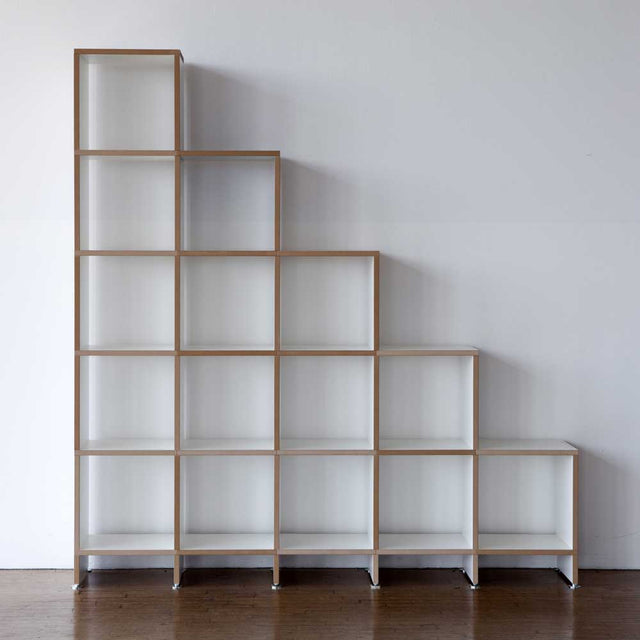 Mocoba Regal 5 x 5 Treppe