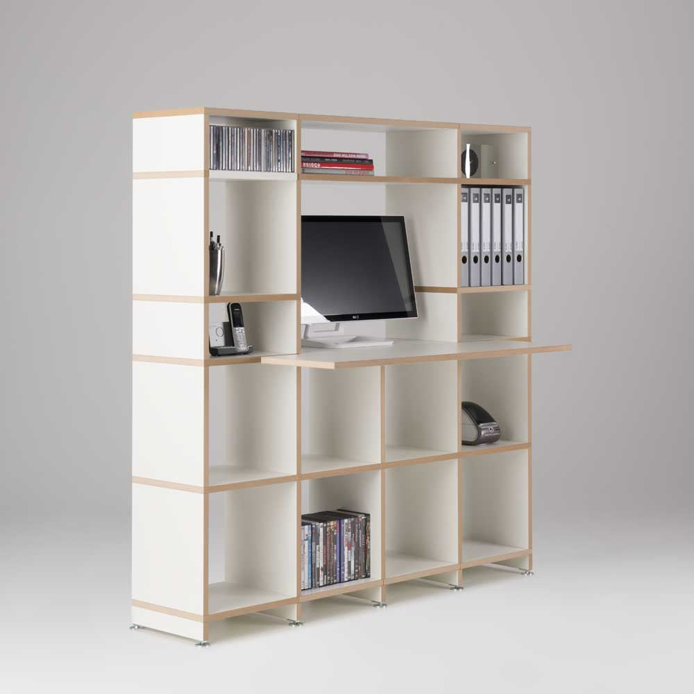 Mocoba Regal 5 x 5 mit großem Fach