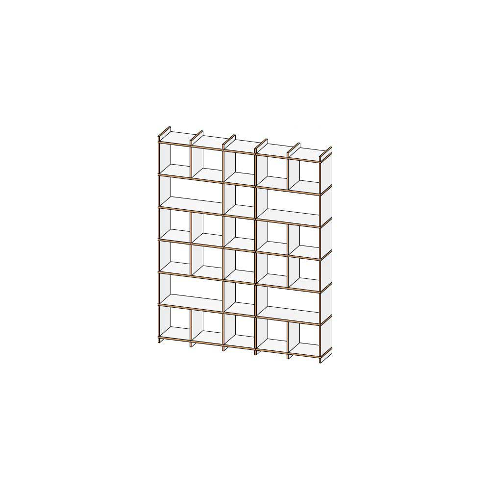 Mocoba Regal 5 x 6 kurz/lang