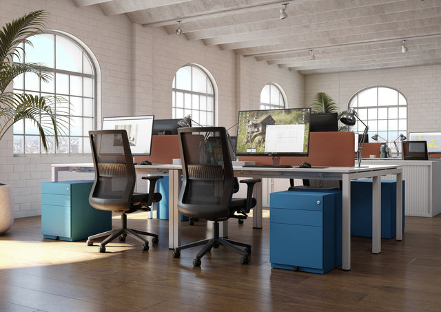 Rollcontainer Note™ mit Griffleiste