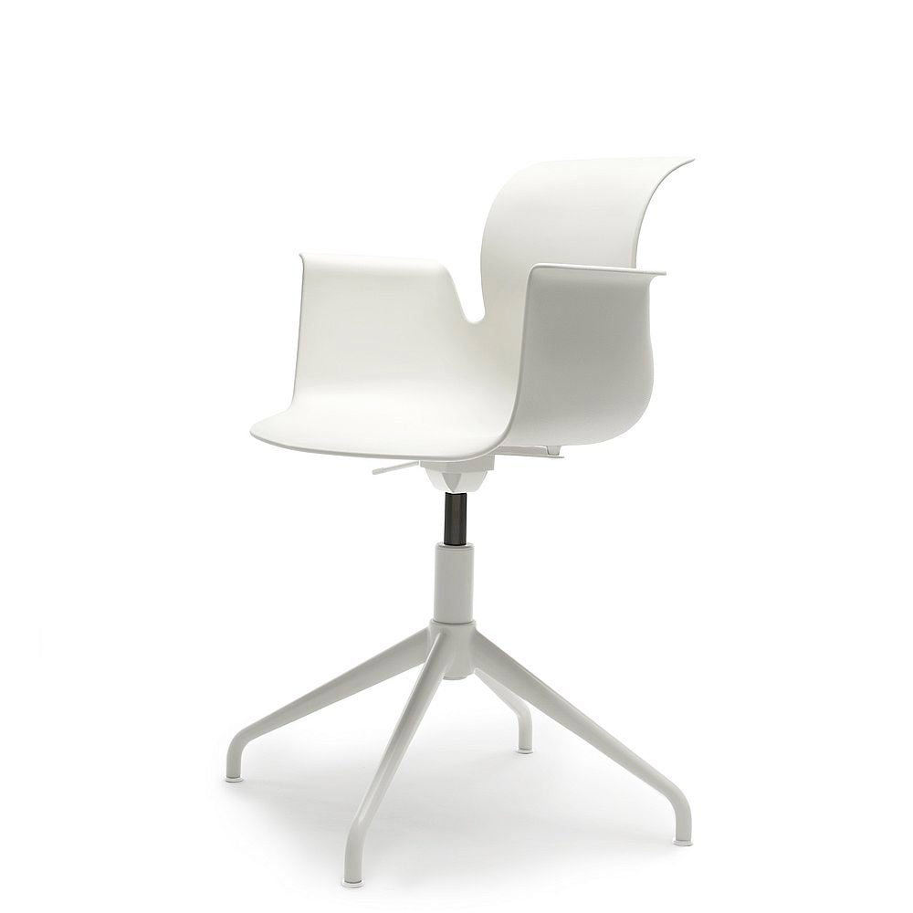 Pro Armchair Viersternalugestell farbig pulverbeschichtet von Flötotto