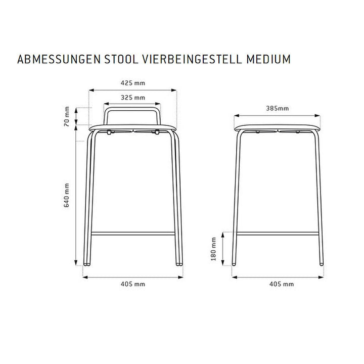 Pro Chair Gleitkufengestell medium von Flötotto