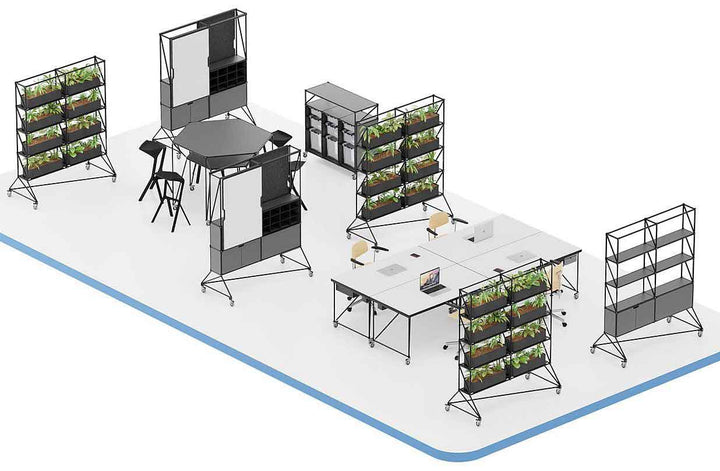 Raumteiler CreativeParti 74485 von System 180