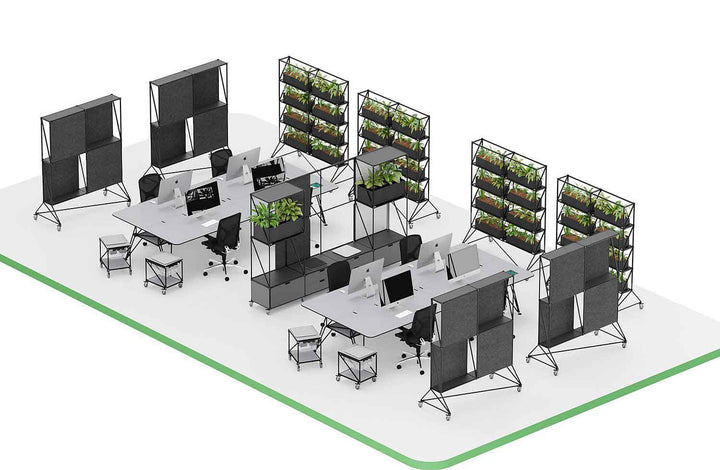 Raumteiler QuietParti 74488 von System 180