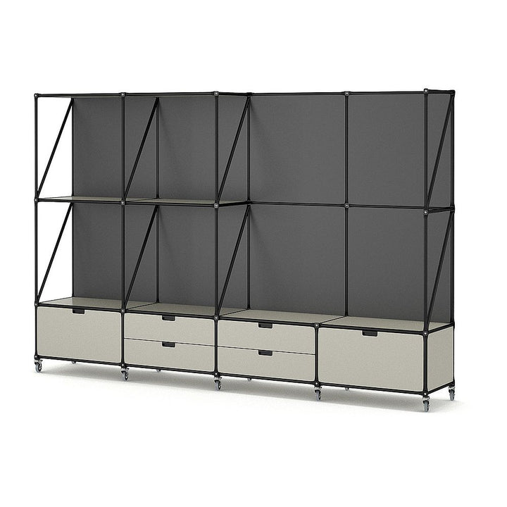 Raumteiler auf Rollen 65113 von System 180