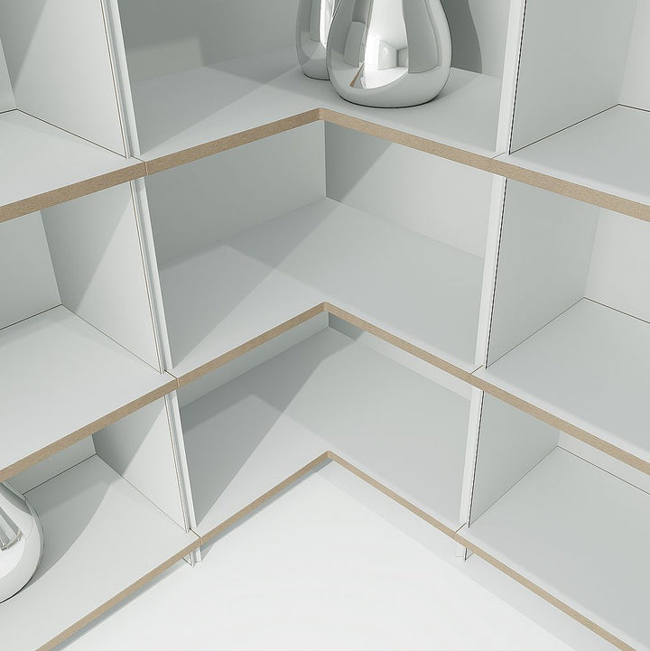 Regal mehrfach Eckmodul von Tojo