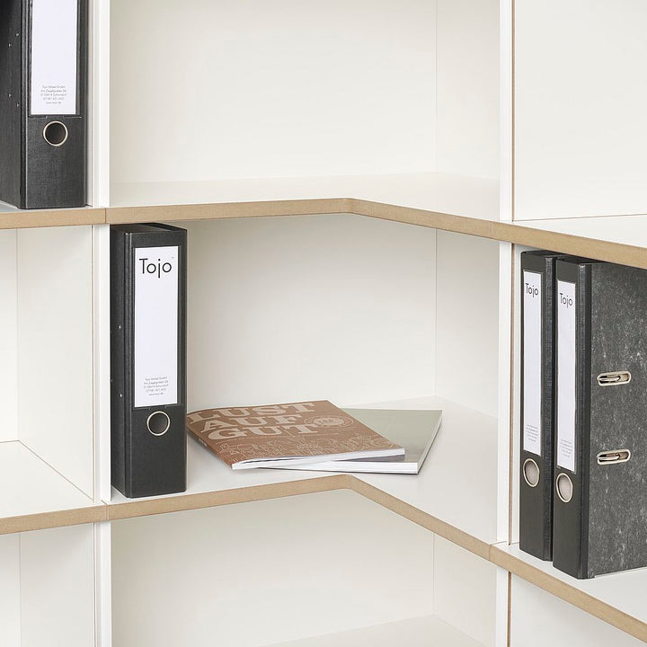 Regal mehrfach Eckmodul von Tojo