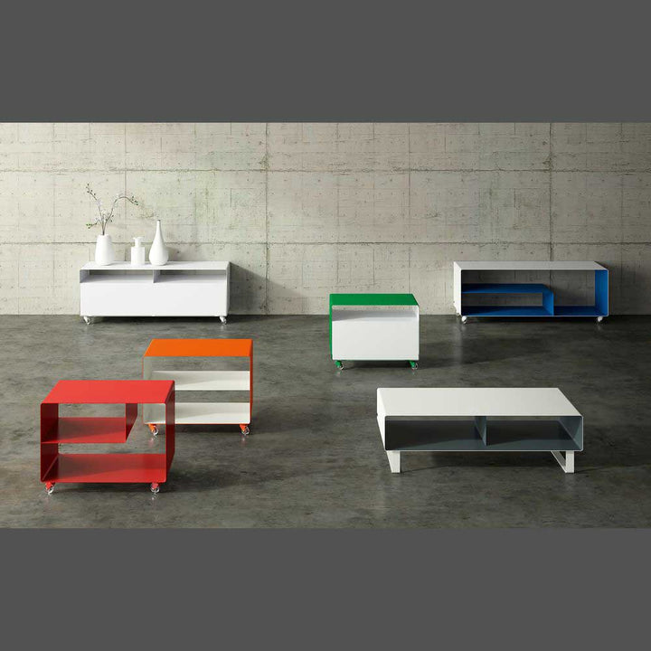 Sideboard R 108N mit Klapptür auf Rollen von Müller Möbel