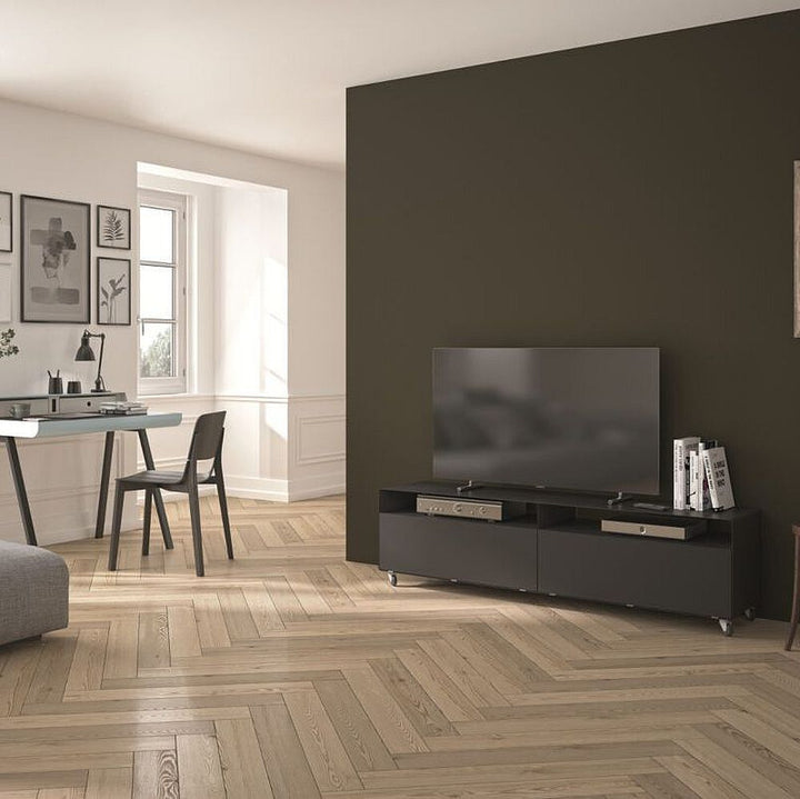 Sideboard R 110 mit Klapptür auf Rollen von Müller Möbel