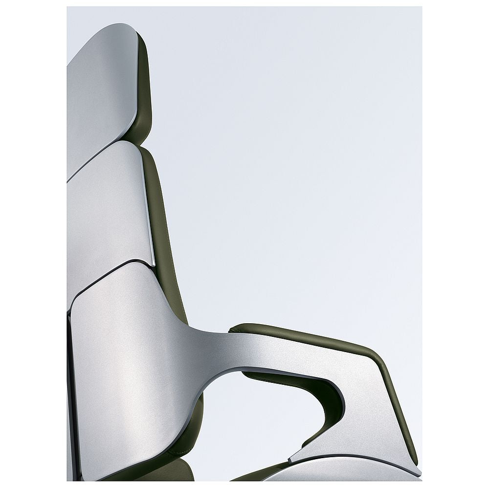 Silver 362S mit Lederbezug von Interstuhl
